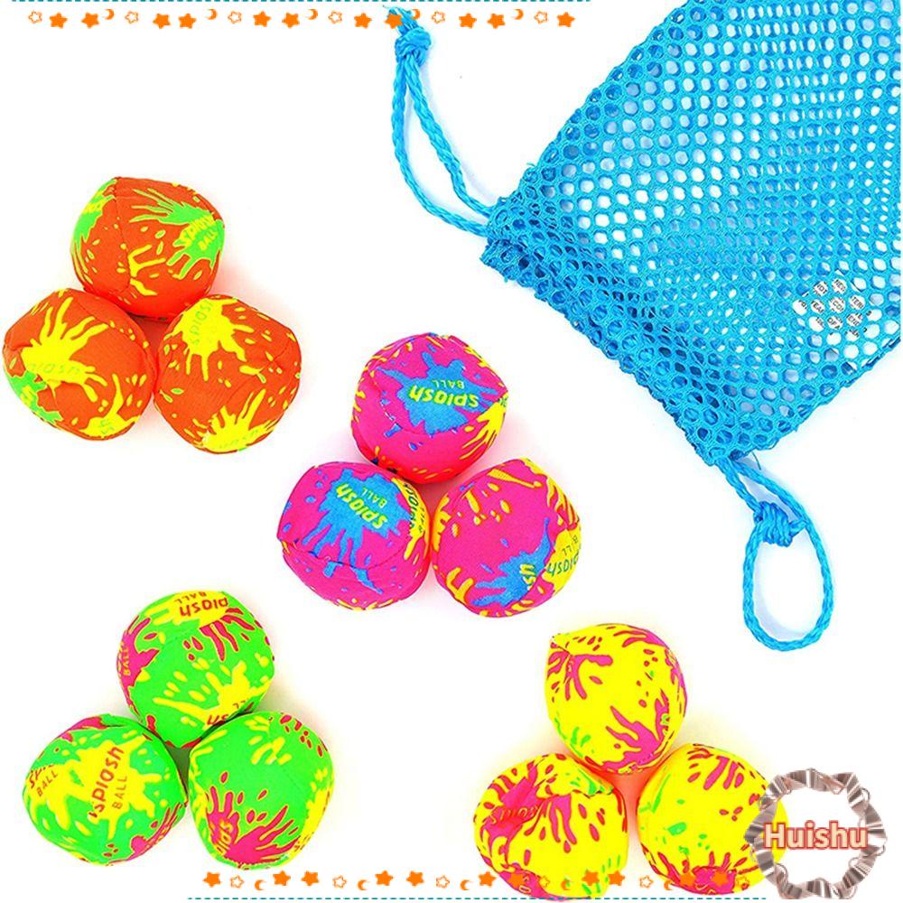 Set 12 Quả Bóng Nước Vui Nhộn Cho Bé Chơi Khi Đi Bơi