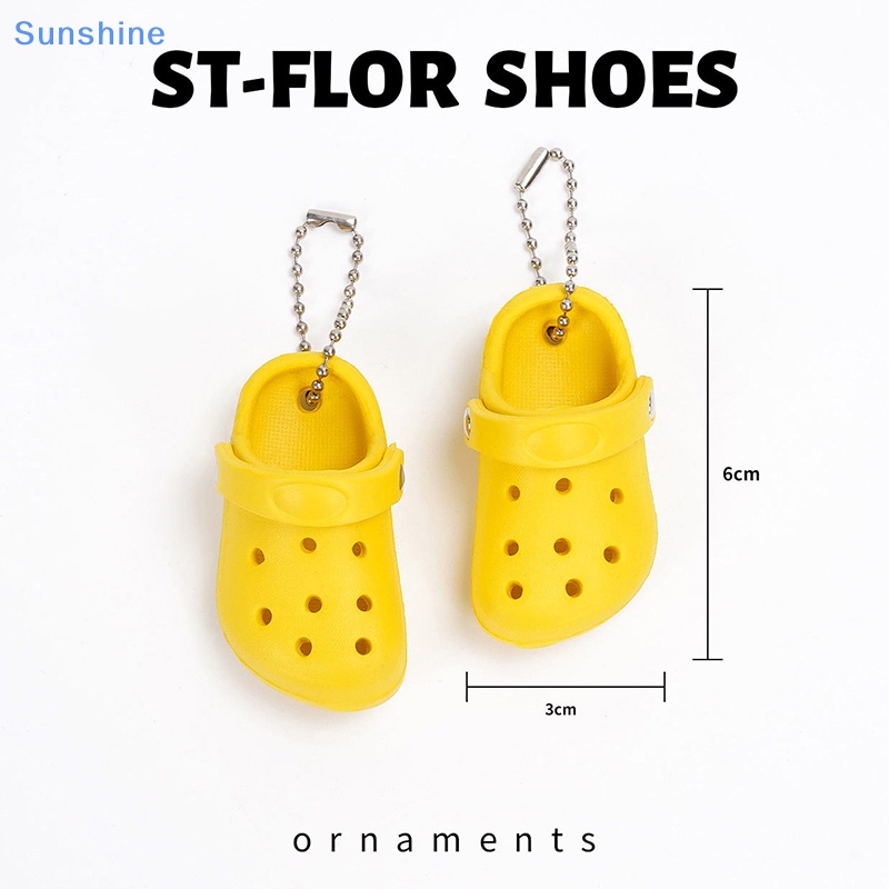 1 Khóa Giày Mini Bằng EVA C DIY Sáng Tạo Vui Nhộn