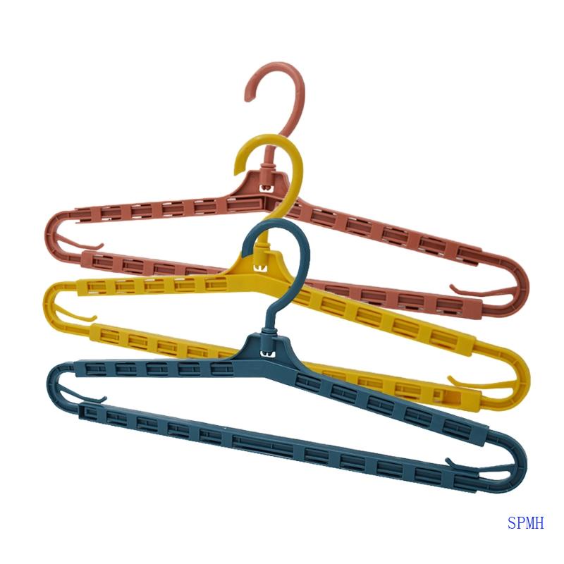 Set 5 Móc Treo Quần Áo Đa Năng Chống Trượt Tiết Kiệm Không Gian