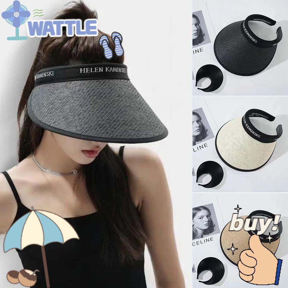 Mũ Rộng Vành Hở Chóp Chống Tia UV Thời Trang Đi Biển Mùa Hè