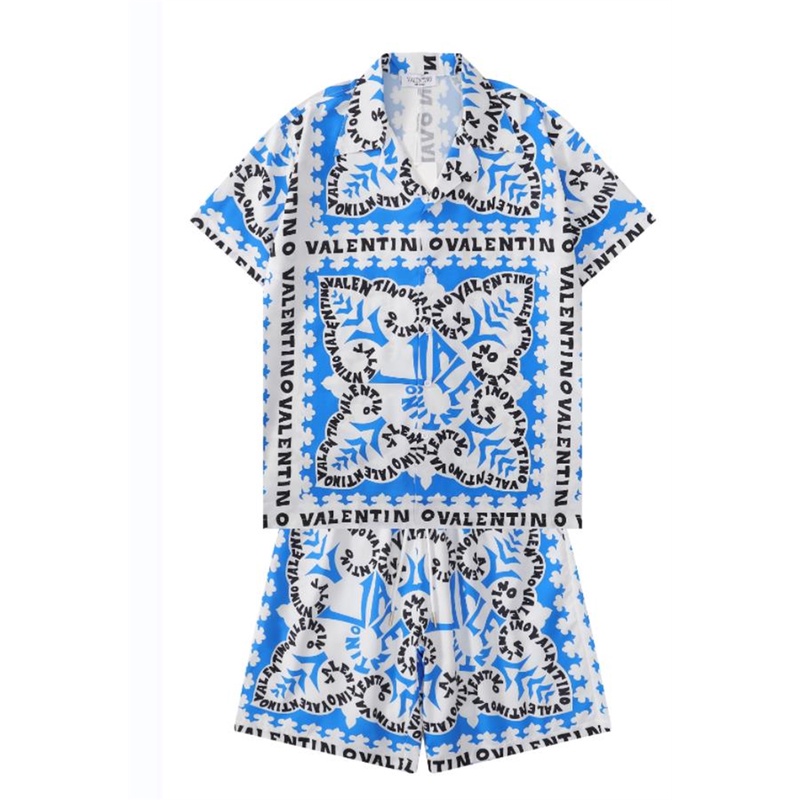 Set Áo Thun Tay Ngắn Cổ Chữ V-A88LEN &amp; - Quần short Nam Thời Trang