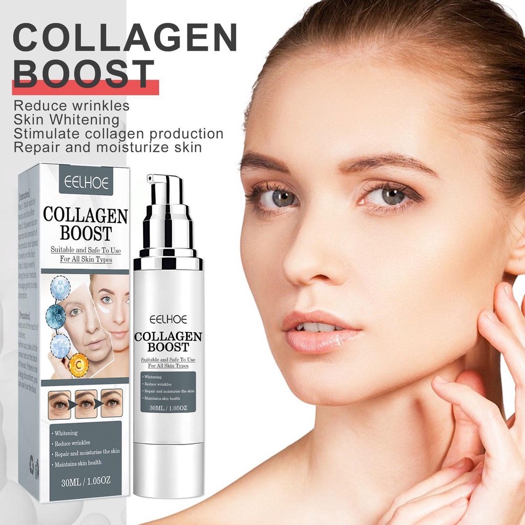 Serum Collagen Dưỡng Ẩm Chống Nếp Nhăn Làm Trắng Da E5T0 30ml