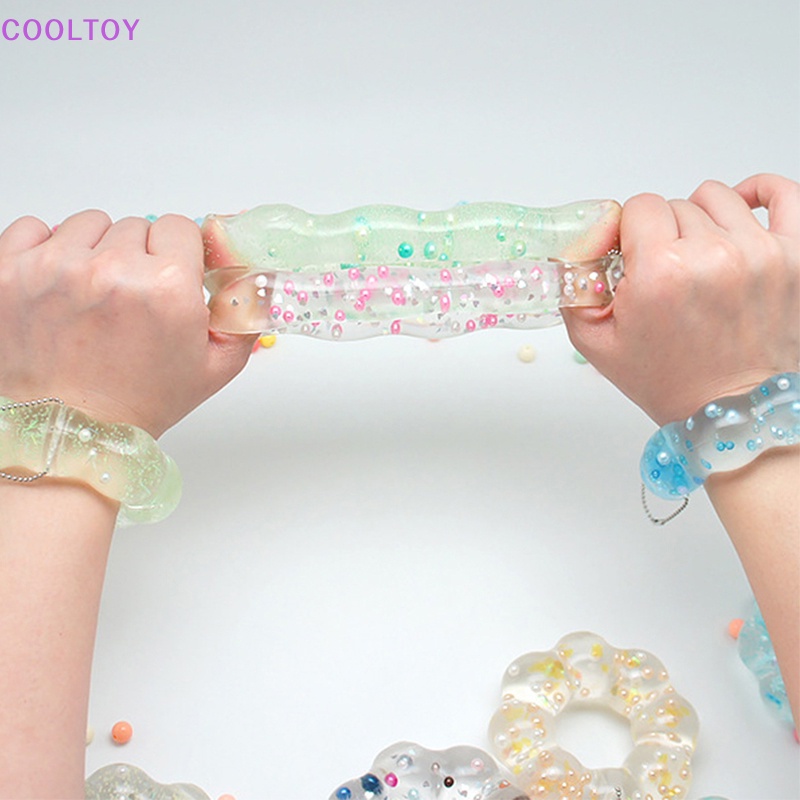 Cooltoy Đồ Chơi Vòng Tay Trong Suốt Đầy Màu Sắc Giảm Căng Thẳng Chống Căng Thẳng