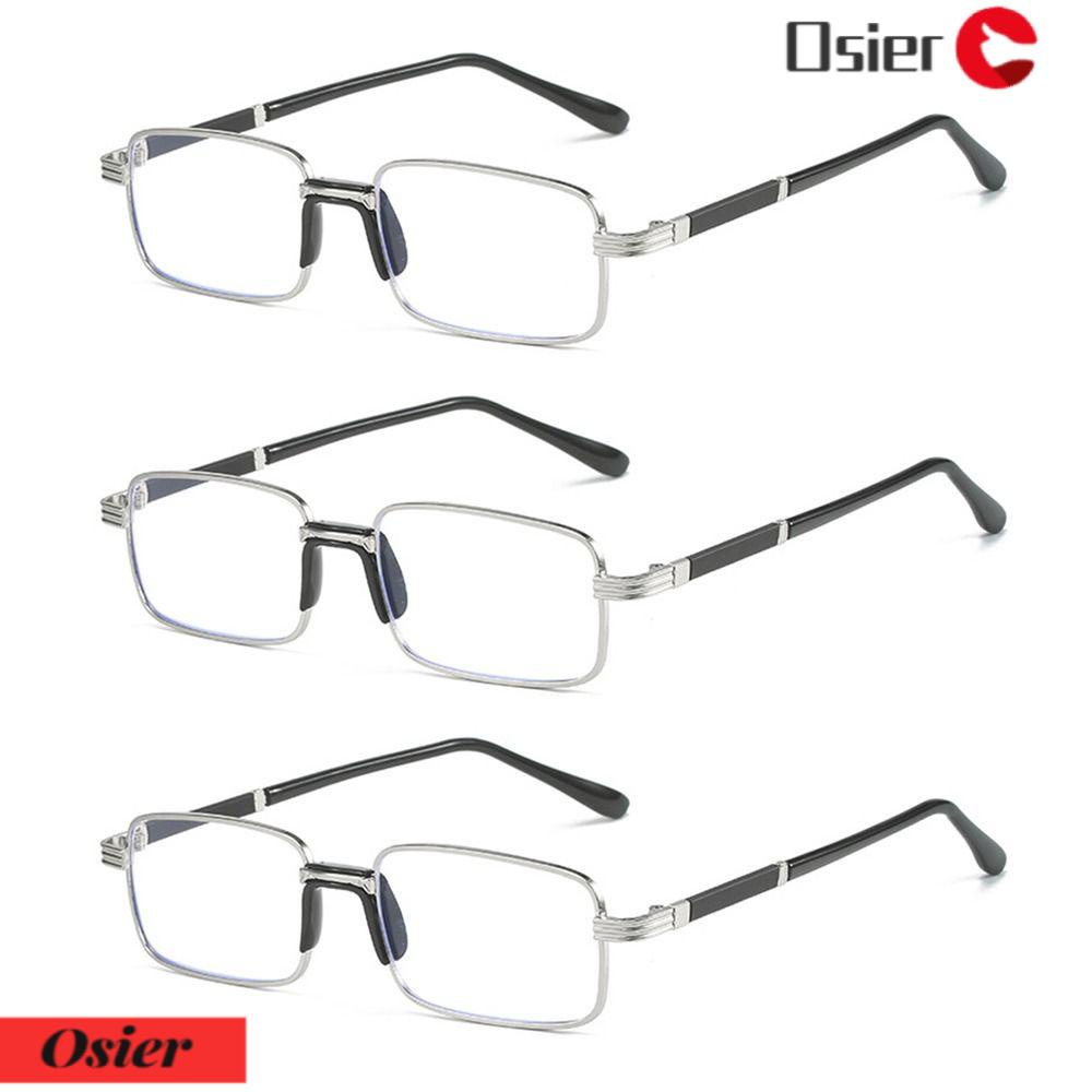 Osier1 Kính Đọc Sách Chống Ánh Sáng Xanh Phong Cách Vintage Đơn Giản Cho Nam Và Nữ