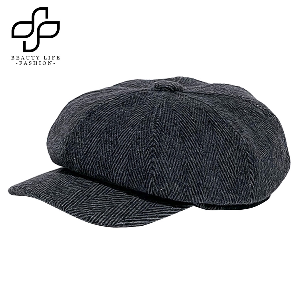 Mũ Beret Chống Nắng Bằng Polyester Thoáng Khí Không Phai Màu Phong Cách Cổ Điển Thời Trang Cho Nam Và Nữ