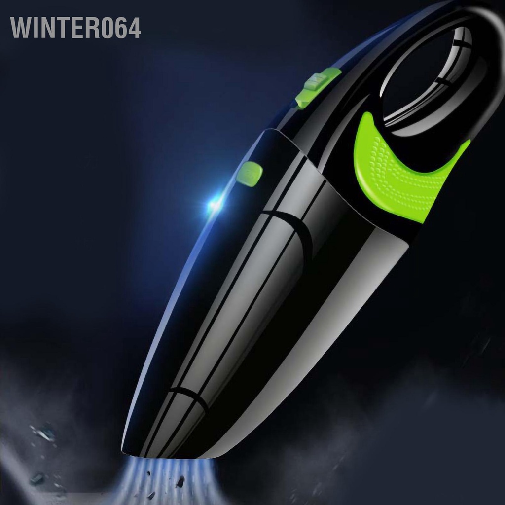 Winter064 Máy Hút Bụi Cầm Tay Công Suất Cao 120W 4000Pa Sạc USB Làm Sạch Lông Thú Cưng Cho Ô Tô Văn Phòng Tại Nhà