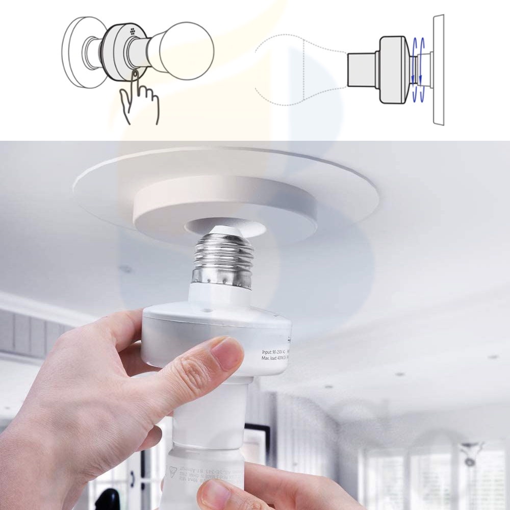 Đuôi Đèn EWelink WiFi Thông Minh Điều Khiển Từ Xa E27 110V 220V