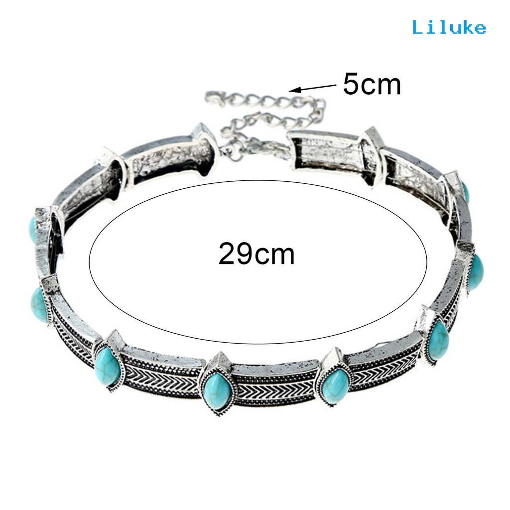 Vòng Cổ Choker Bằng Hợp Kim Phong Cách Bohemian Cổ Điển Cho Nữ