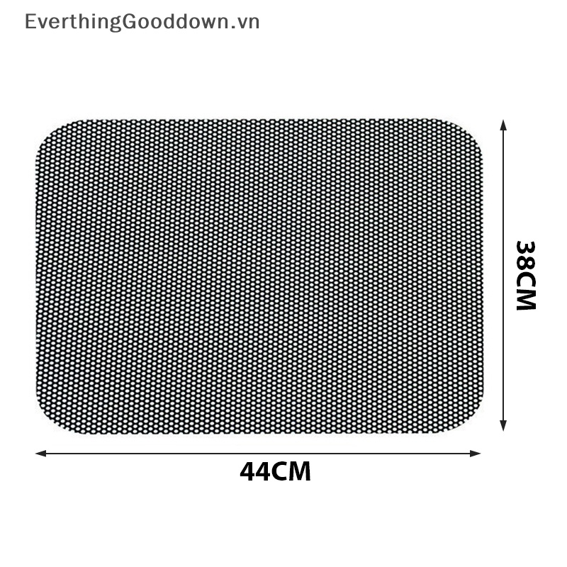 Everthinggooddown Set 2 Miếng Dán PVC Chống Nắng Cửa Sổ Xe Hơi Sử Dụng Năng Lượng Mặt Trời