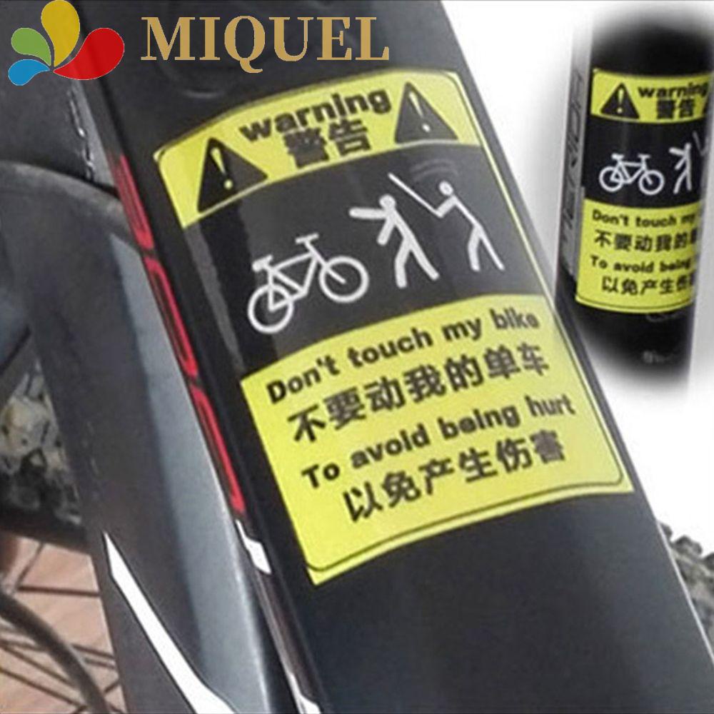 Miếng Dán Cảnh Báo An Toàn Cho Xe Đạp MTB