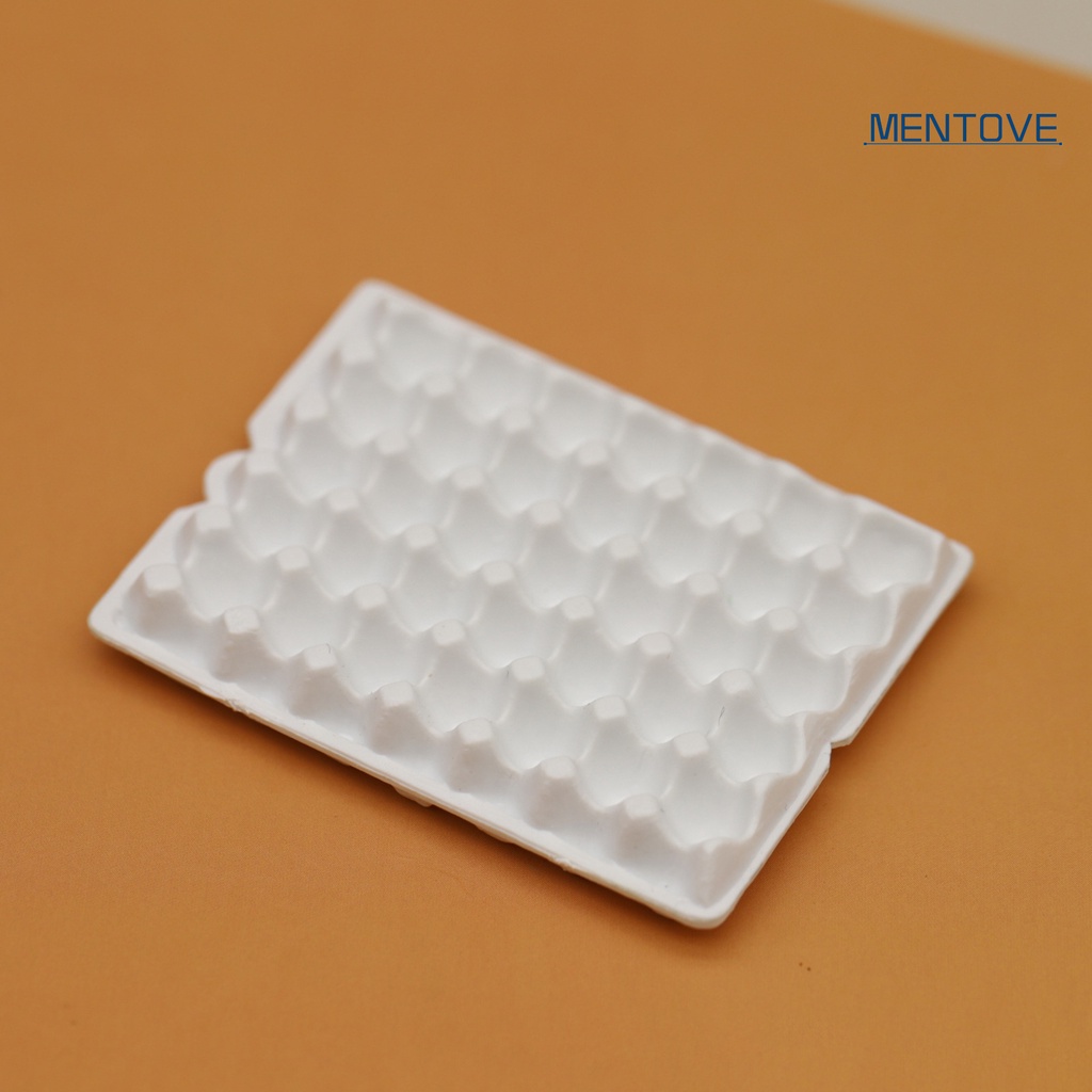 1 Bộ Khay Đựng Trứng Mô Hình Chống Rơi Vỡ Dung Tích Lớn Cho Nhà Búp Bê