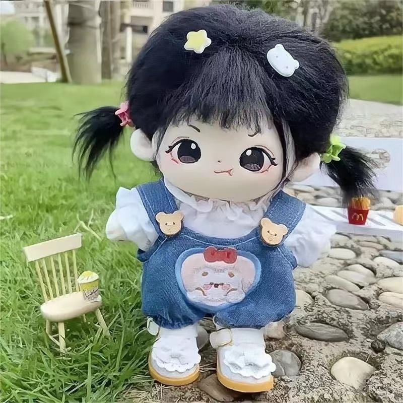 Búp Bê Đồ Chơi Nhồi Bông Cotton Cứng 20cm Đáng Yêu Dành Cho Nữ