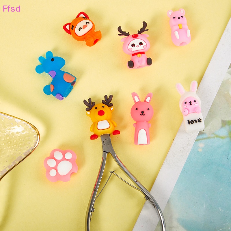 {Ffsd} Kềm Cắt Móng Tay Silicon Bảo Vệ Cho Động Vật Hoạt Hình * Bán Chạy {Ffsd} Ffsd}