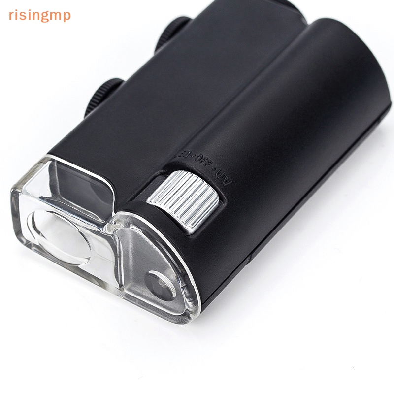 Kính Hiển Vi Mini 60x-100x Bỏ Túi Với Túi Da Tiện Dụng