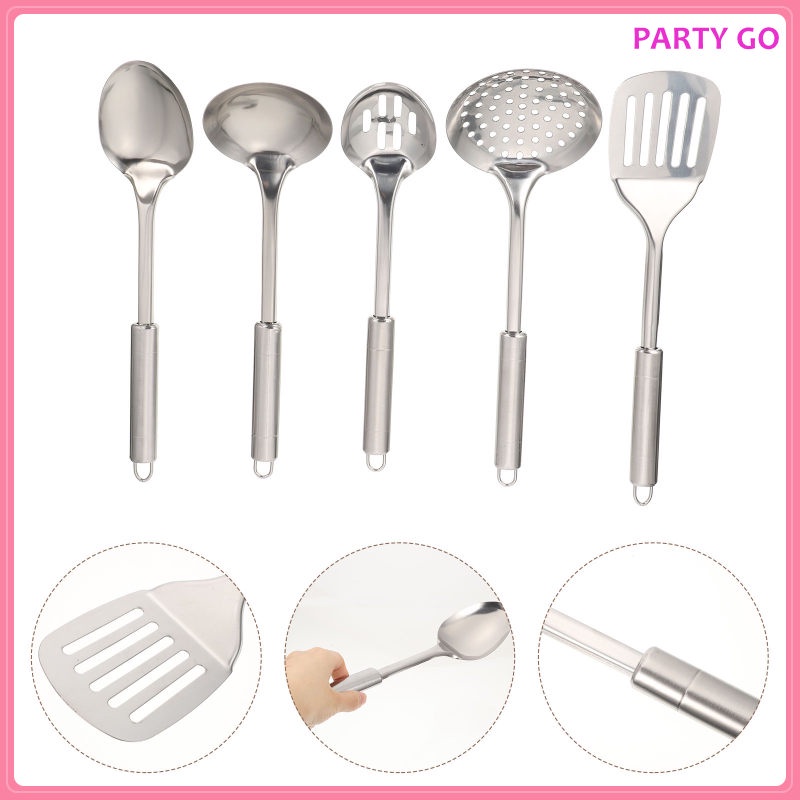 Muỗng Chiên Trứng Chống Dính Bằng Thép Không Gỉ