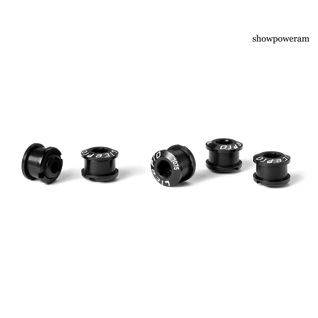 Bộ 5 Ốc Vít Hợp Kim Nhôm SP-5 Chống Ăn Mòn Nhiều Màu Sắc Tiện Dụng Cho Xe Đạp Leo Núi