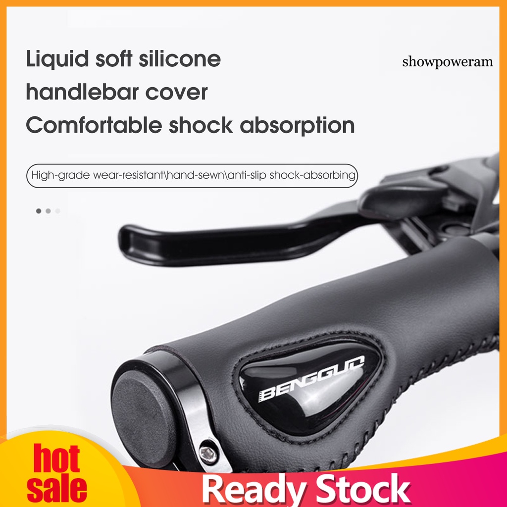 Set 2 Tay Nắm Xe Đạp Hấp Thụ Sốc Trọng Lượng Nhẹ