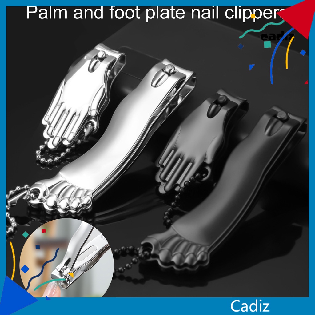 Bộ 2 Dụng Cụ Kéo Cắt Móng Bằng Thép Carbon Hình Bàn Chân Tiện Dụng