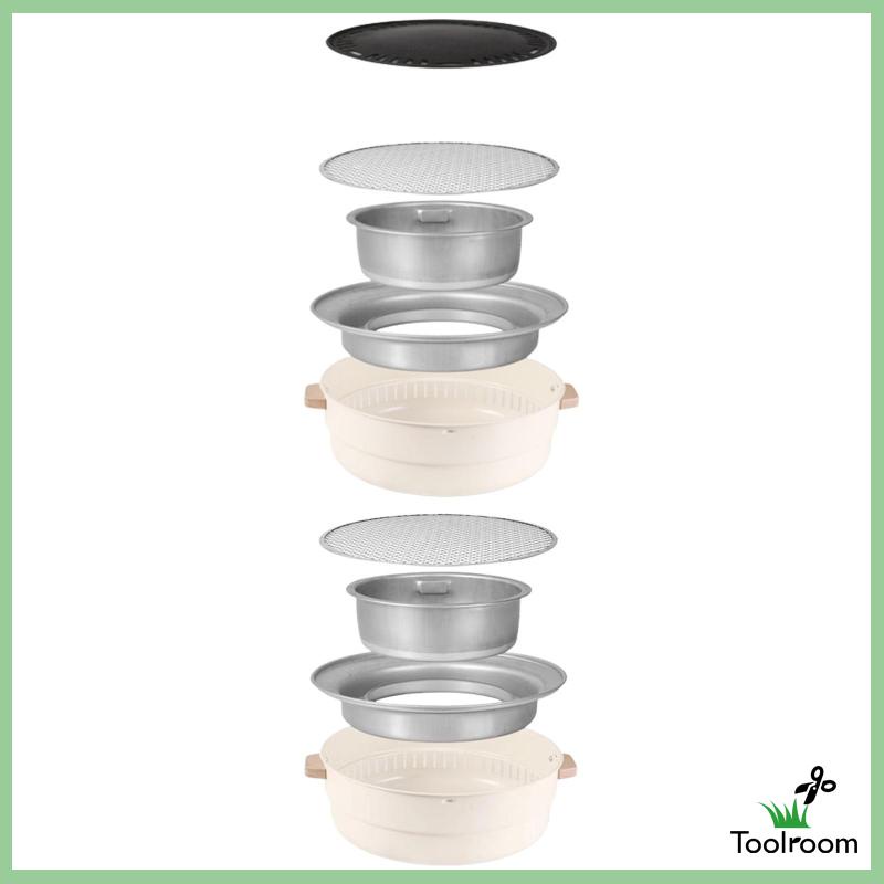 Lò Nướng BBQ Di Động Tiện Dụng Cho Hoạt Động Trong Nhà / Ngoài Trời