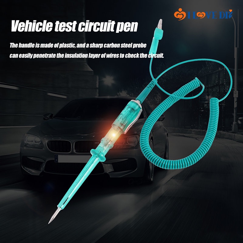 1 Bút Thử Điện Có Đèn LED Chất Lượng Cao Cho Xe Hơi