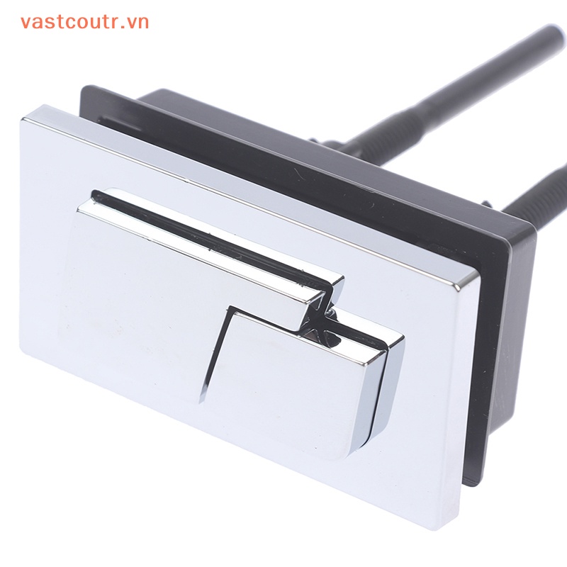1 Nút Bấm Xả Bồn Cầu Hình Tròn / Vuông Tiện Dụng