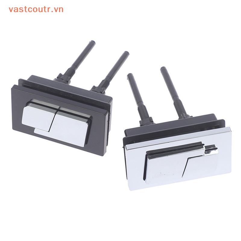 1 Nút Bấm Xả Bồn Cầu Hình Tròn / Vuông Tiện Dụng