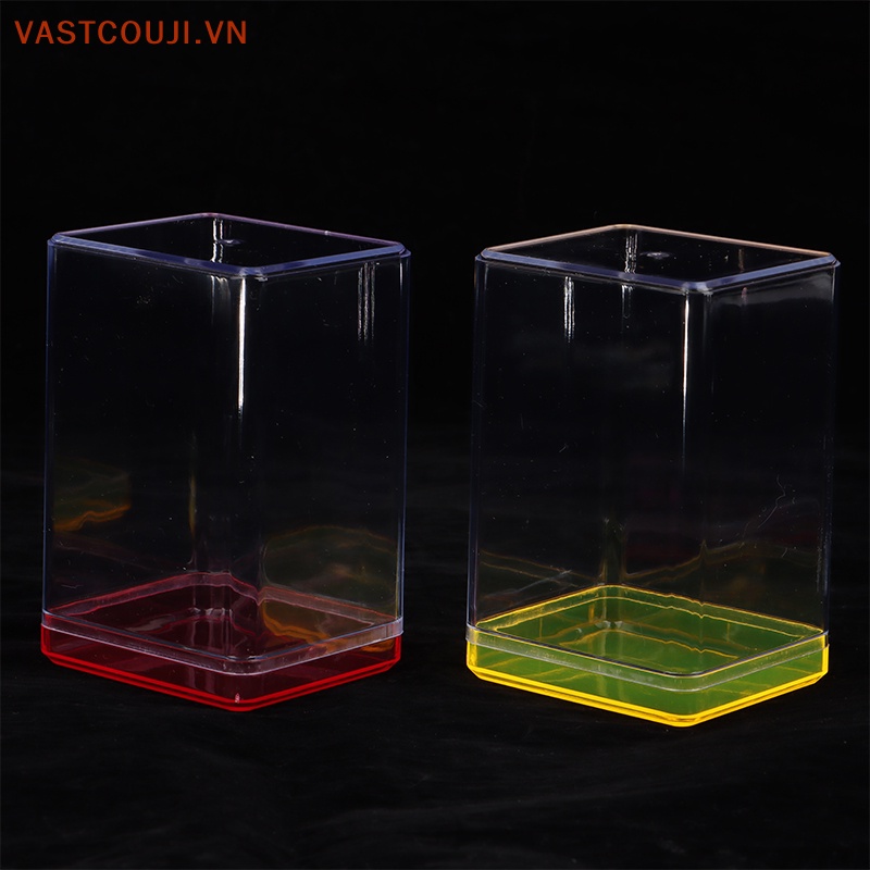 Hộp Đựng Mô Hình VASTJI Hình Vuông Trong Suốt Trưng Bày DIY Cho Bé