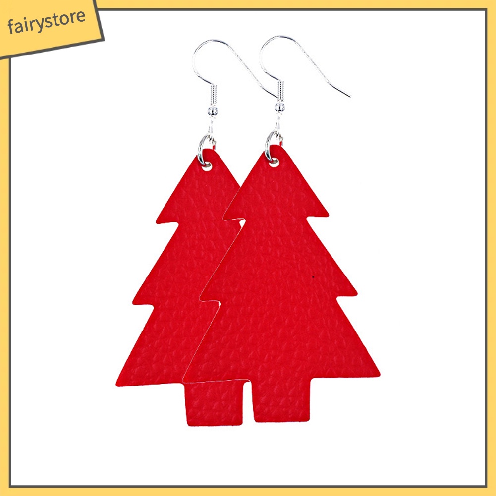 2 Đôi Bông Tai Hình Cây Thông Giáng Sinh Thời Trang Dành Cho Nữ