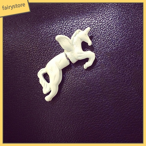 [FRO] 1 Khuyên Tai Đinh Tán Hình Ngựa Một Sừng Cá Tính Phong Cách Punk