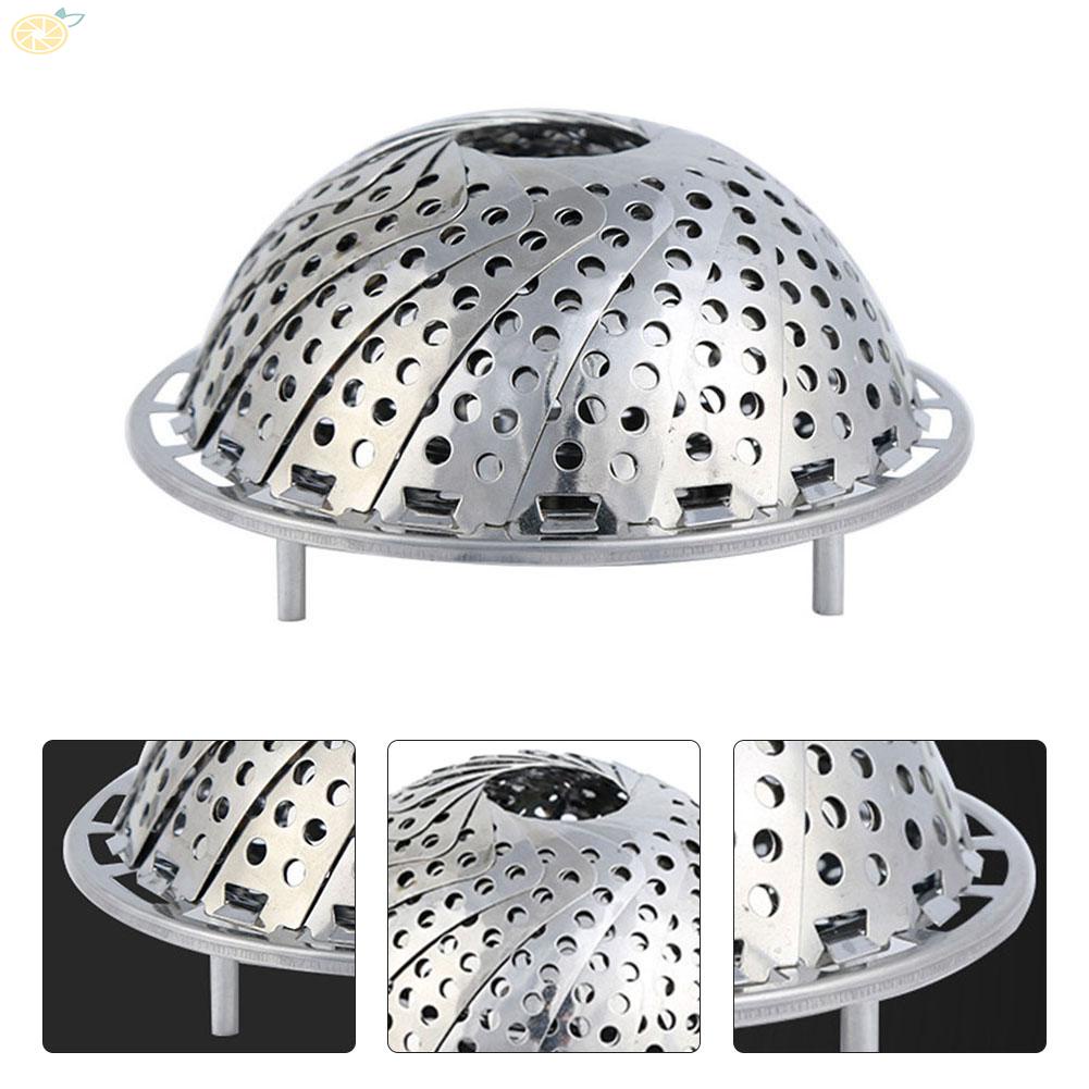 【VARSTR】1Pcs/Steam Rack Folding Steamer Rack With Hook For Fruits/For Steaming Vegetable