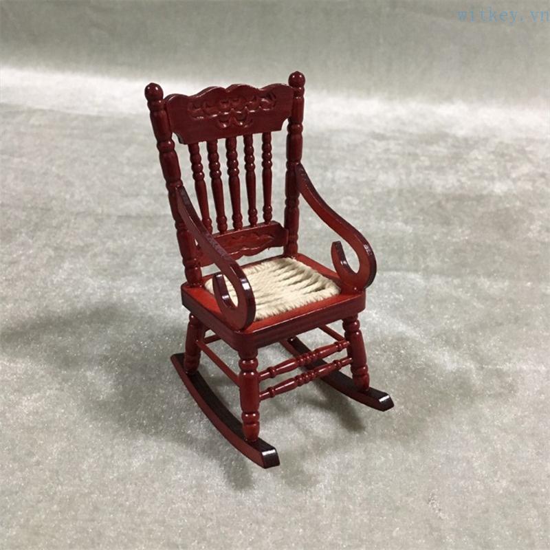 Mô Hình Ghế Ngồi Ăn 1 / 12 Dễ Thương Độc Đáo Trang Trí Nhà Búp Bê