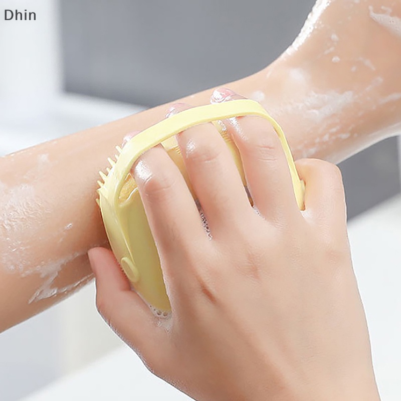 Lược Gội Đầu Mát Xa Tẩy Tế Bào Chết Bằng Silicone Tiện Dụng