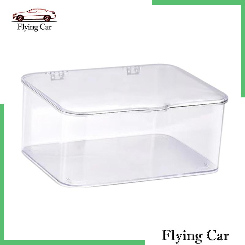 Hộp Đựng Đồ Dùng Trong Suốt Siêu Bền Tiện Dụng Cho Phòng Tắm / Nhà Bếp Giá Đỡ