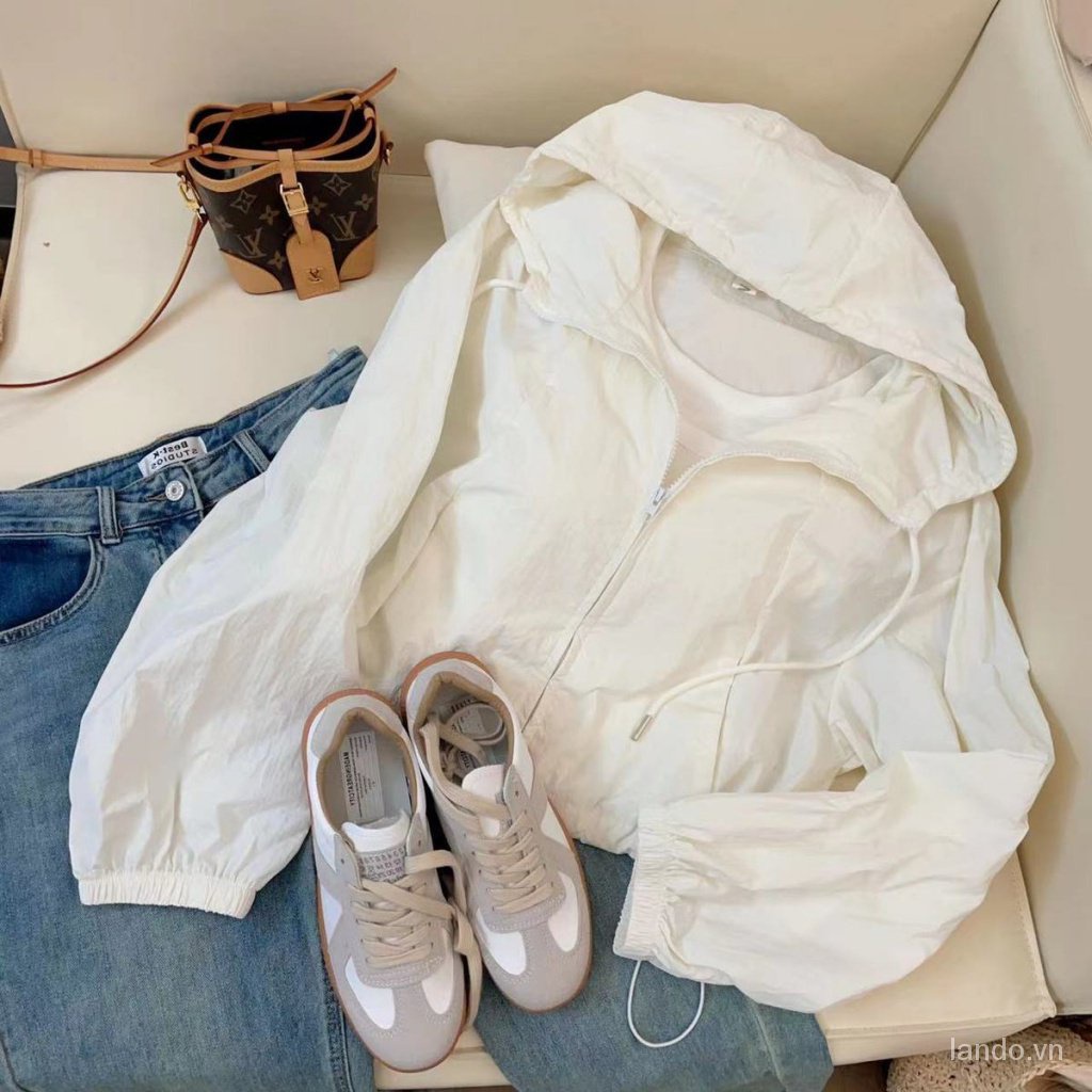 Áo Khoác Chống Nắng Thoáng Khí Dáng Rộng Phong Cách Mới Mùa Hè Khô Nhanh Cho Nữ