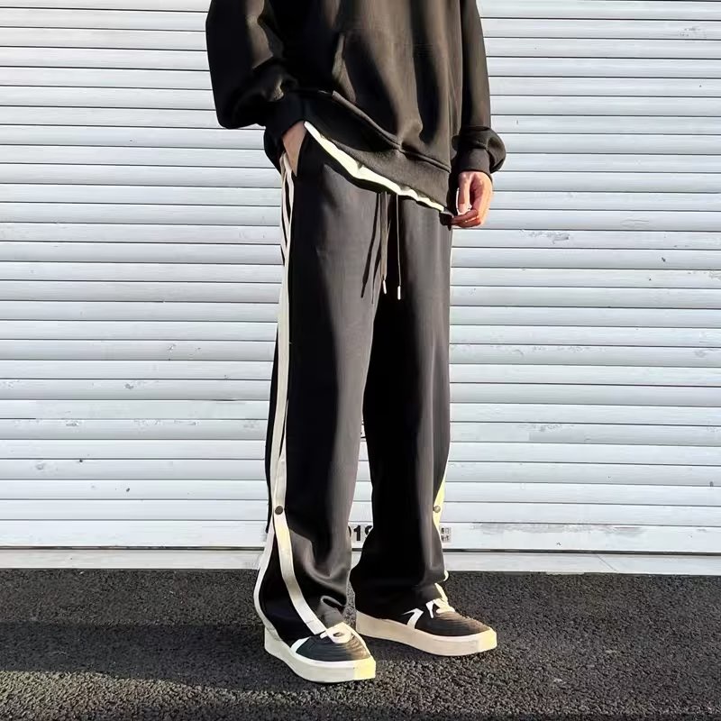 Quần Dài Thể Thao Ống Rộng Phong Cách Đường Phố Thời Trang Mùa Hè Dành Cho Nam