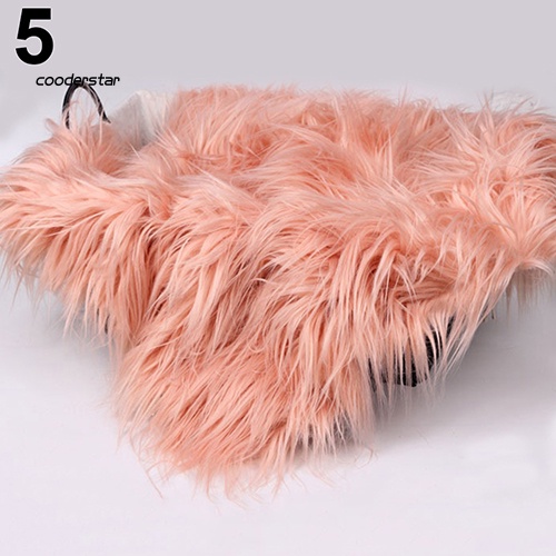 Chăn Lông Giả Làm Phông Nền Chụp Ảnh Cho Bé