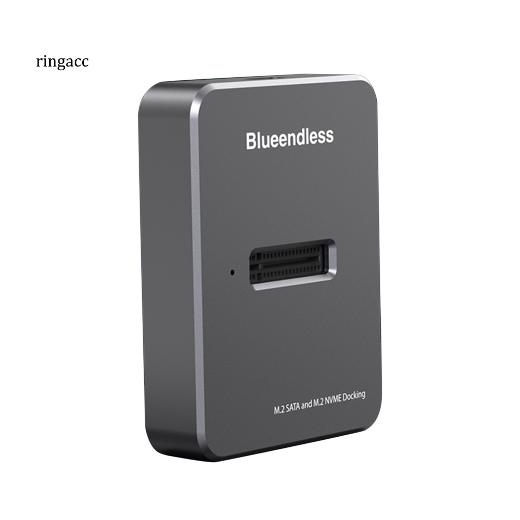Vỏ Ổ Cứng Bằng Hợp Kim Nhôm Tốc Độ Cao M.2 SATA / NVMe Type-C 3.1