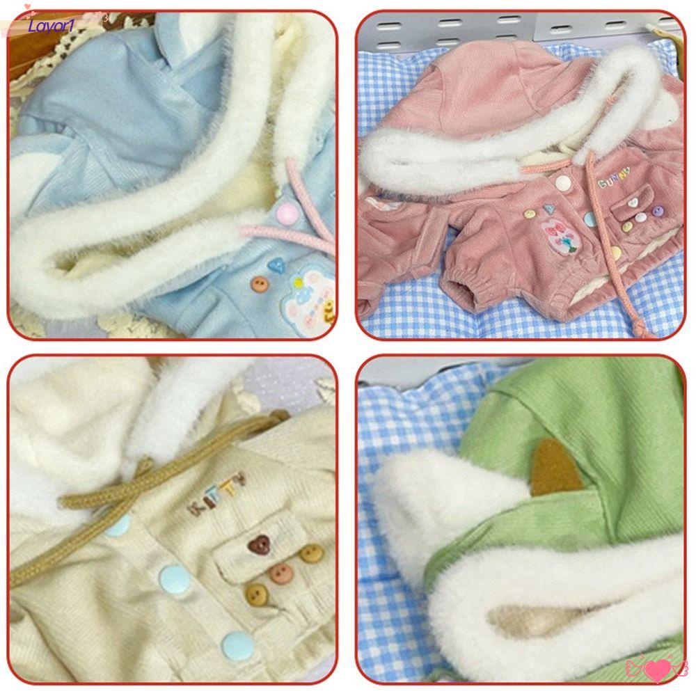 Layor1 Áo Hoodie Handmade Thời Trang Cho Búp Bê Tỉ Lệ 1 / 12