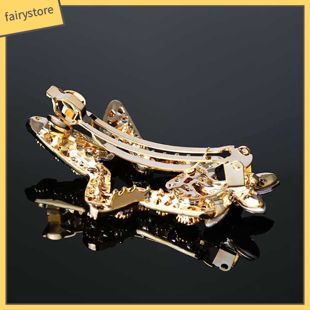 Kẹp Tóc Hình Ngôi Sao Đính Đá Thời Trang Cho Nữ