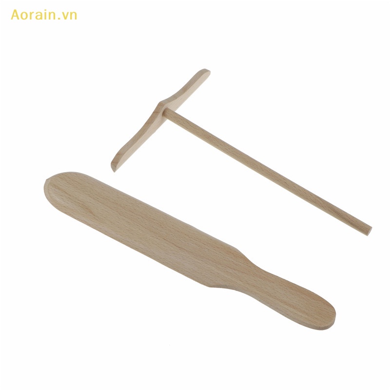 {Aorain} Dụng Cụ Làm Bánh Kếp Crepe Tortilla Rake Spreading Nhà Bếp.