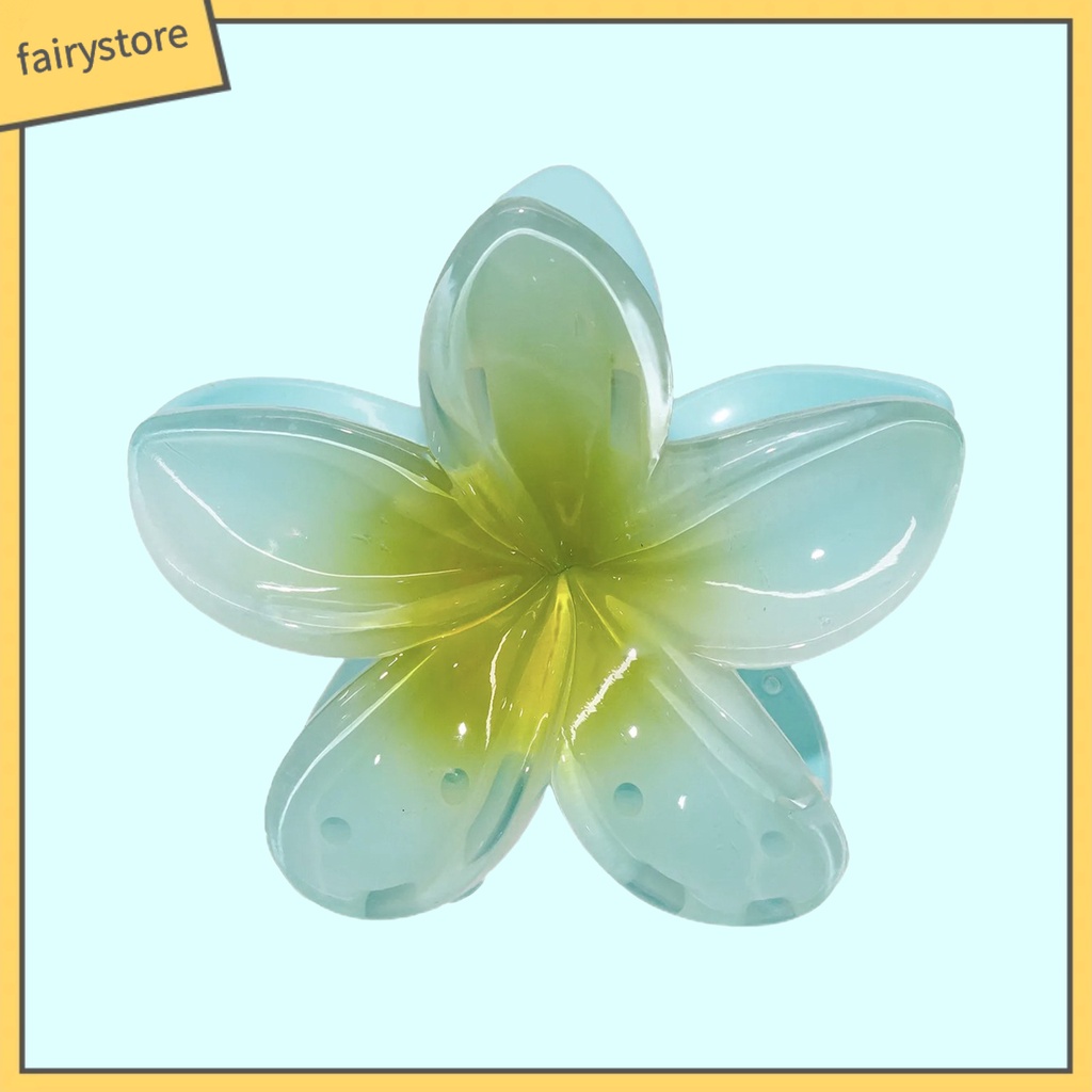 Kẹp Tóc Hình Hoa Màu Gradient Chống Trượt Thời Trang Cho Nữ