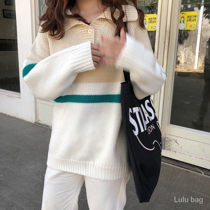 Túi Xách Canvas Sức Chứa Lớn Phong Cách Âu Mỹ Thời Trang 2023 Cho Nữ