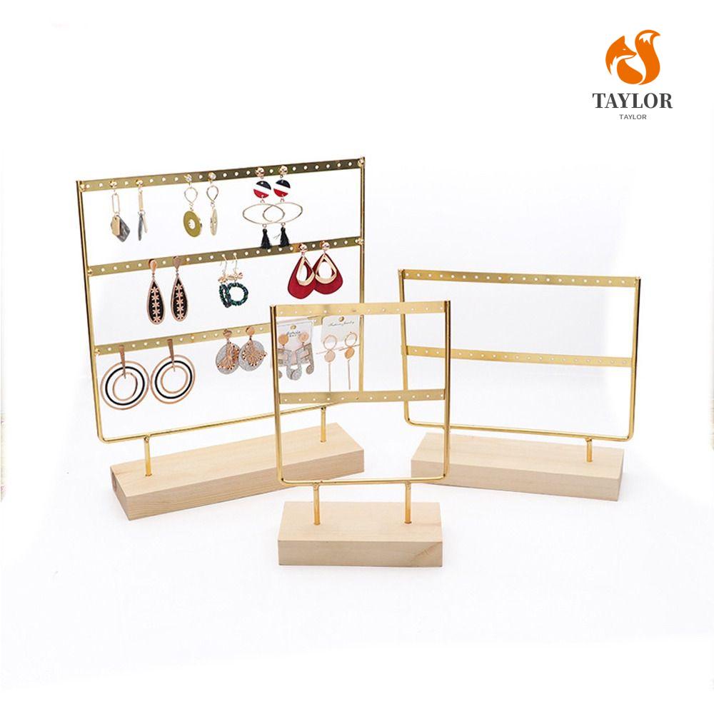 Giá Đỡ Trưng Bày Trang Sức Đế Gỗ Nhiều Tầng TAYLOR1