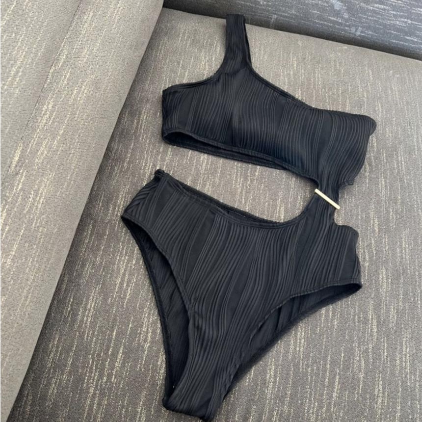 Bộ Đồ Bơi Một Mảnh Trễ Vai Eo Cao Phong Cách Âu Mỹ Cho Nữ