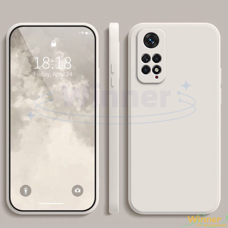 Ốp Lưng Redmi Note 12 Pro 4g Note 12s Note 12 Turbo Note 12 Note 11s note 11 note 11 pro note 12 pro 5g Ốp Điện Thoại Silicon Màu Macaron Cho