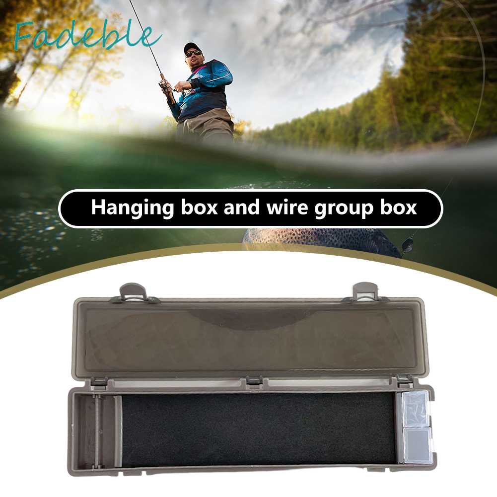 Hộp Đựng Dụng Cụ Câu Cá Bằng Nhựa Cỡ Lớn Chống Thấm Nước Tiện Dụng