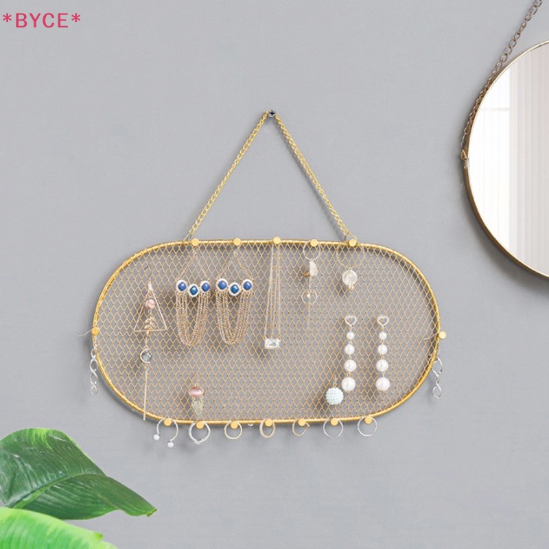 Byce &gt; Giá Sắt Nhẹ Phong Cách Bắc Âu Sang Trọng Trưng Bày Trang Sức Chìa Khóa / Treo Tường Trưng Bày Có Thể Đóng Vào Tường Mới