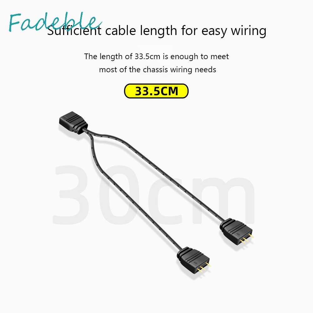 Dây Cáp Chia Cổng Quạt 5V 3Pin Cho Bo Mạch Chủ