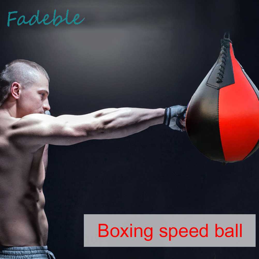 Pu Bóng Tập Đấm Bốc Bơm Hơi Kèm Túi Đựng Hình Quả Lê