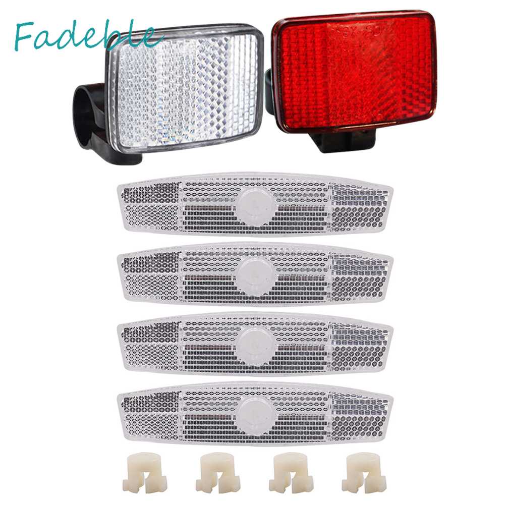 Bộ Đèn Phản Quang Trước Và Sau Cho Xe Đạp Leo Núi
